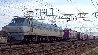 JR貨物 EF66-127 貨物列車 (2071レ ロクロク) JR東海道本線 清洲－稲沢 貨物線
