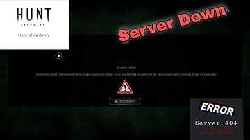 Hunt Showdown Servers Down | User reports indicate possible problems at Hunt: showdown