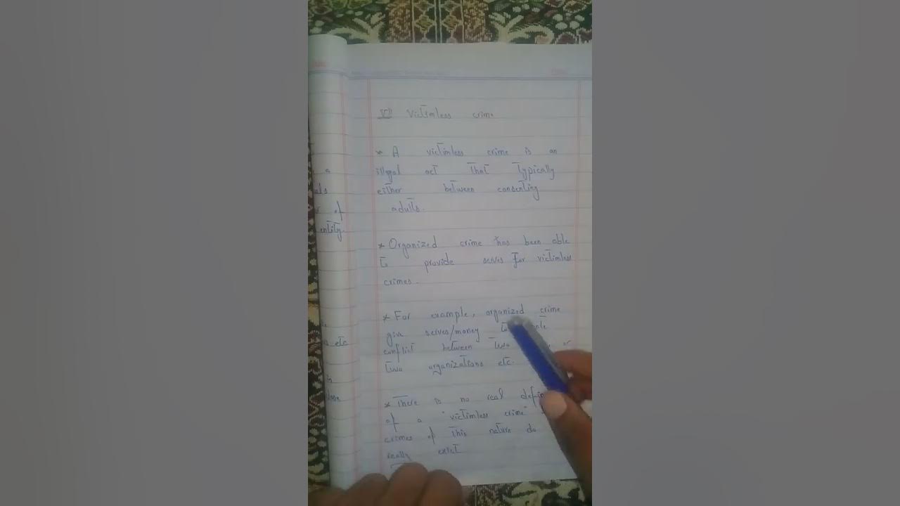 Types of Crimes (Corporate, Victimless & White Collar Crimes ) Urdu