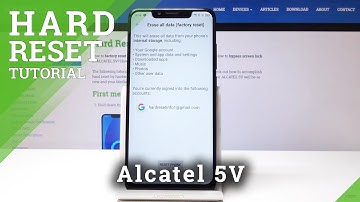Factory Reset Alcatel 5V - Hard Reset by Settings