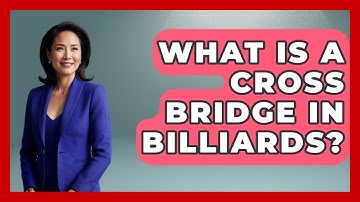 What Is A Cross Bridge In Billiards? - Billiards Hustlers