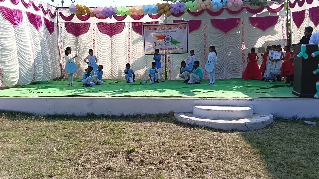 Save water 💦....an educational act by our little kids. 🤌🏻..