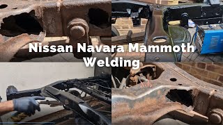 Nissan Navara Mammoth welding project