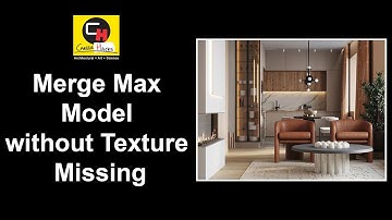 Merge Max model and file with texture in your scene | Solved Texture Missing Issue | Career hacks