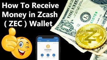How To Receive Money in Zcash ( ZEC ) Wallet | Deposit Fund ZCASH