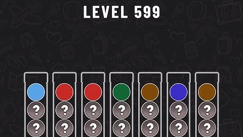 Ball Sort Puzzle Level 599 #ballsortpuzzle #ballsortpuzzlegameplay #puzzlegame #mobilegames