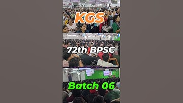 START 72th BPSC BATCH..... #khansir #bpsc #kgs