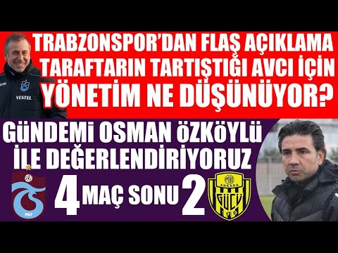 Trabzonspor'dan Flaş Açıklama  Taraftarın Tartıştığı Avcı İçin Yönetim ne Düşünüyor ?