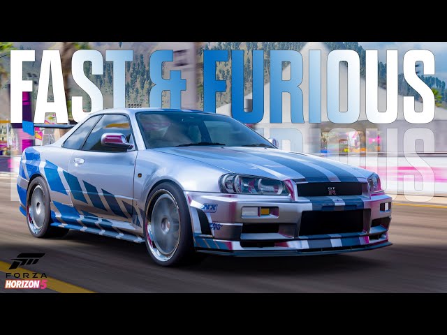 Forza Horizon 5 Gamer Mocks 'Fast and Furious' With the Iconic