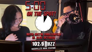 Justin Furstenfeld Takes Over 5:00 On The Spot!