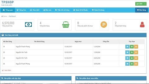 Install  product management code php - Hướng dẫn cài đặt Source code quản lý sản phẩm php -mysql