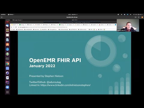 OpenEMR FHIR Lecture Series: Lecture 1 - Overview and Use of FHIR in OpenEMR