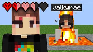 Can I beat Minecraft before she kills us?