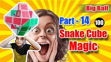 Snake cube Video tutorial part 14 ! How to Solve Snake Cube Ball