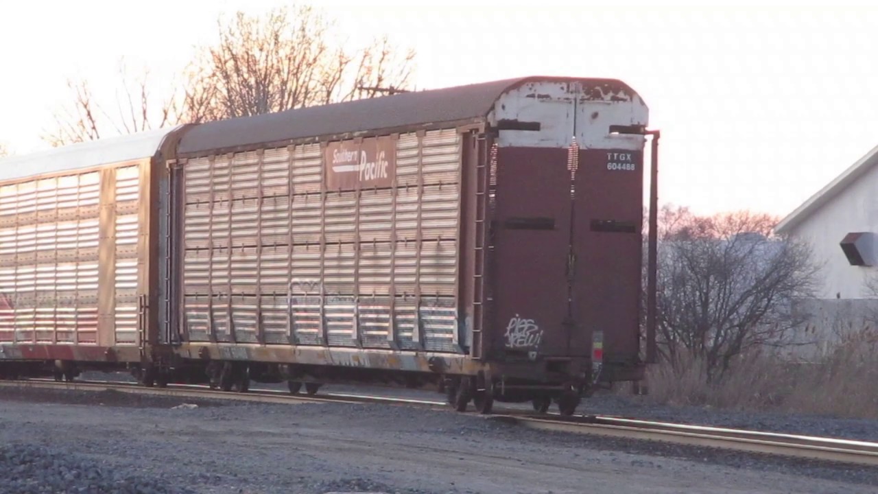 Canadian National E275 Exiting St. Clair Tunnel In Port Huron MI (3-13-2020)