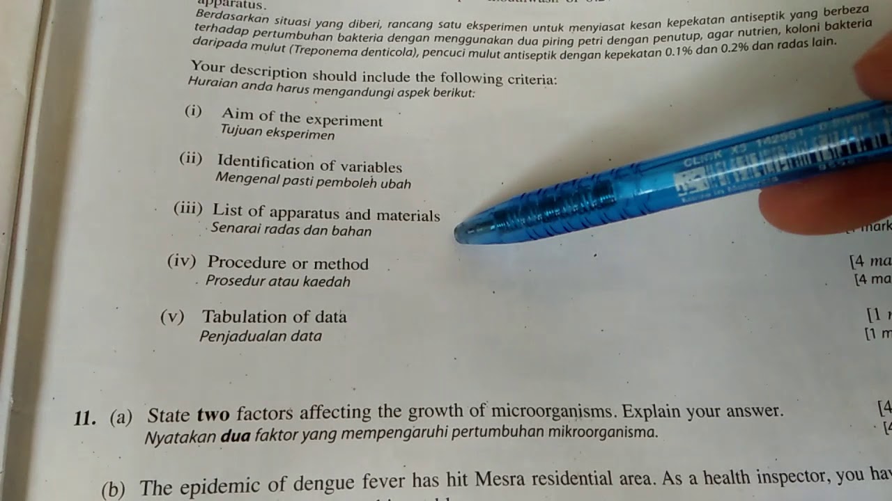 Bahagian C Sains Kertas 2 Spm 2020 Cara Mudah Dapat 15 Markah 20 Markah Youtube