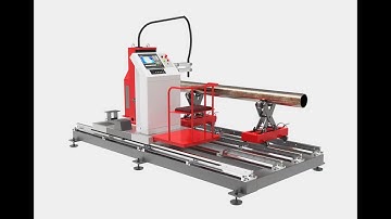 5 Axis Round Pipe Profile CNC Plasma Cutting Beveling Machine | Pipe CNC Plasma Cutting Machine