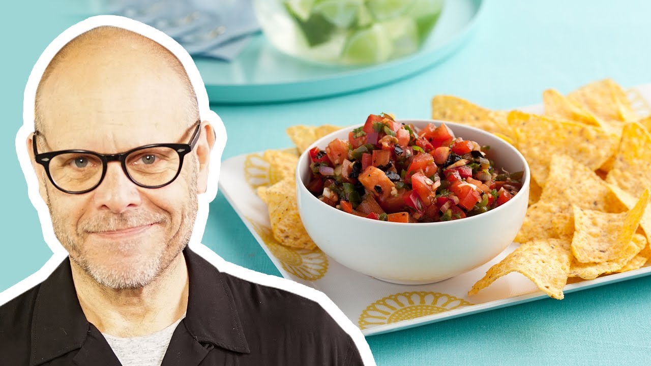 Alton Brown Makes Mix-and-Match Salsa | Good Eats | Food Network