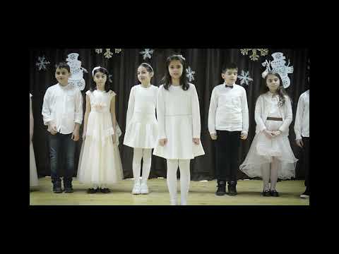 მთაწმინდელები მე-3 ვ კლასი საახალწლო ზეიმი