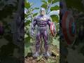 I Grew Captain America Inside an Eggplant! 🛡️🍆 #captainamerica #farming #ytshorts #aivideo #explore