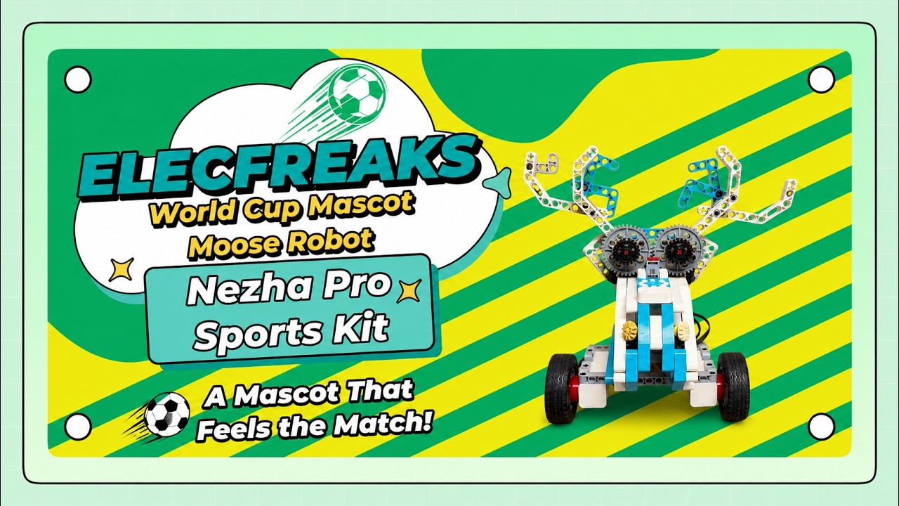 Build a World Cup Mascot Moose Robot with micro:bit! 🫎⚽ #stem