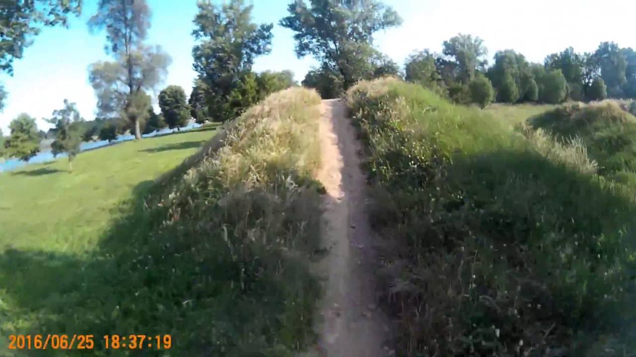 Strava - mtb track - Idroscalo - YouTube