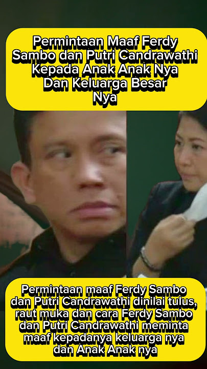 Tatapan Sini Ferdy Sambo Saat Melihat Istri Nya Di Ruang Sidang