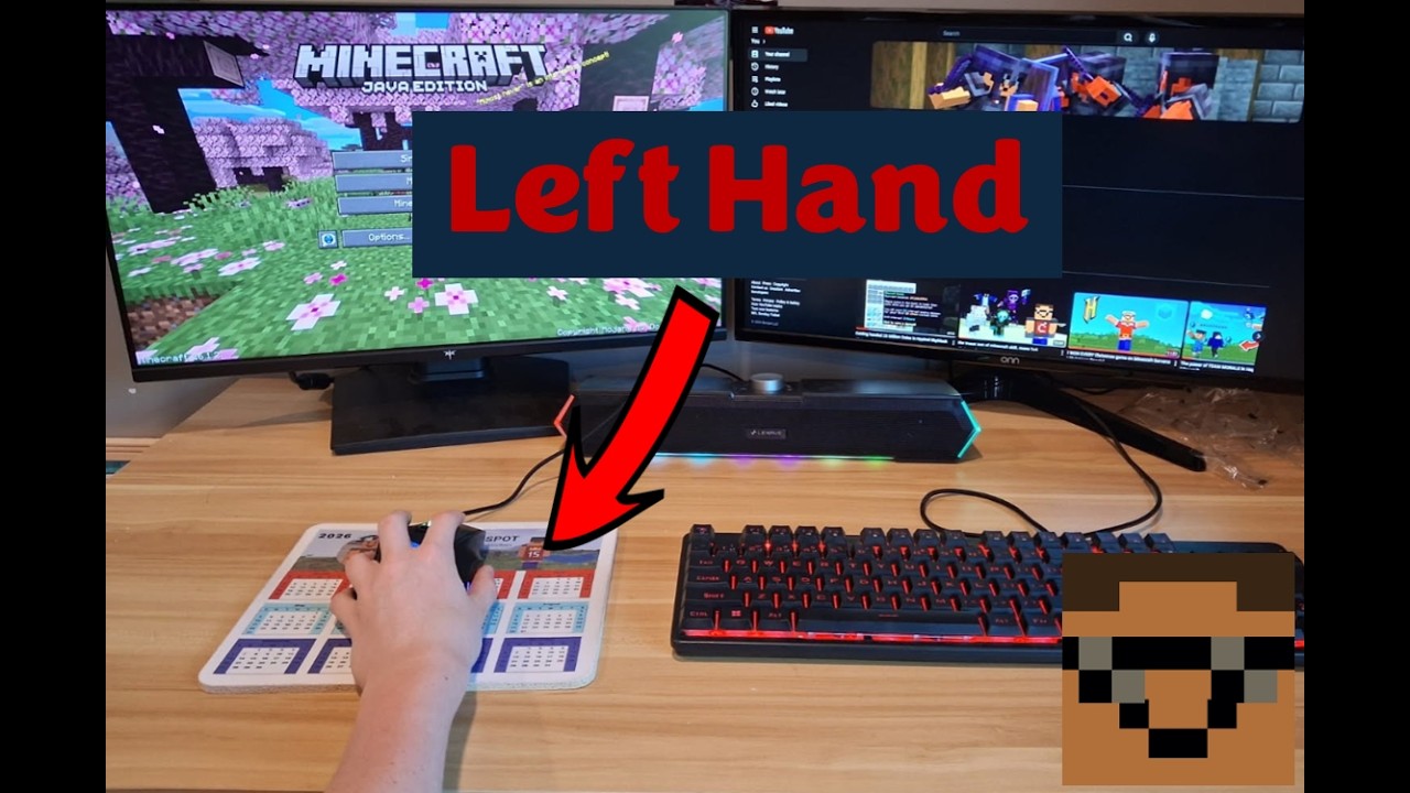Minecraft, but all controls are REVERSED?! - YouTube