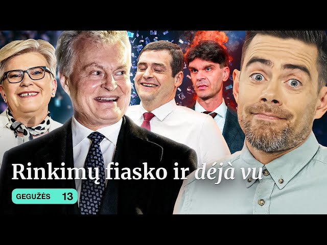 RINKIMAI | NAUSĖDA vs ŠIMONYTĖ | EUROVIZIJA | KARAS | GIRTAS PASPIRTUKININKAS | Tiek žinių class=