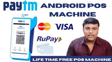 Paytm Pos Machine ! Paytm Swipe Machine  - Lifetime Free ! Paytm Pos Machine Charges