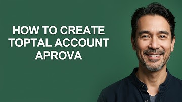 How to Create Toptal Account Aprova - KevinHowTo