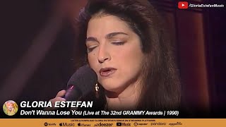 Gloria Estefan • Don't Wanna Lose You (Live at The 32nd GRAMMY Awards | 1990)