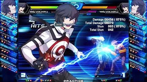 CHAOS CODE - MG Hikaru Stun Combos