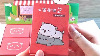 ASMR Unboxing Mitao Cat 蜜桃猫 Blind Box