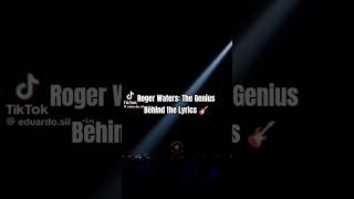 Roger Waters: The Genius Behind the Lyrics 🎸#RogerWaters #PinkFloyd #ClassicRock #RockLegend #