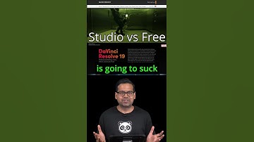 Davinci Resolve 19: Paid Studio vs Free version!