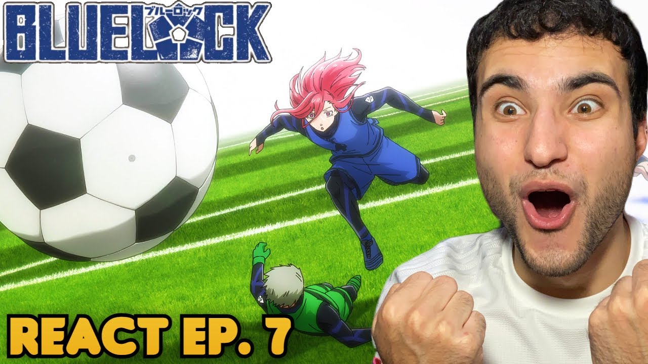 VIREI FÃ DO CHIGIRI! React Blue Lock EP. 7 