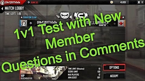 MC4 | 1v1 Member Test | Q&A in Comments