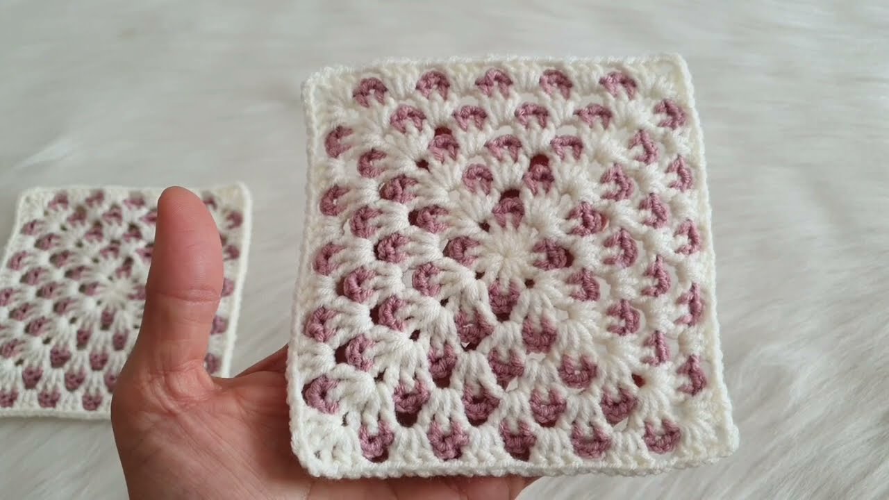 Покрывало Pique & Baby Blanket Model - Супер легкое вязание - Вязание крючком