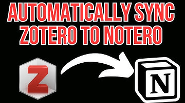 Connect Zotero To Notion With Notero In 2025: Automatically sync reference information in Notion