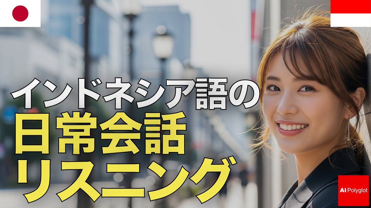 インドネシア語の日常会話リスニング | 音声学習 | リスニング練習
