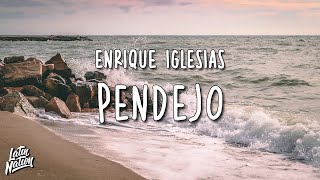 Enrique Iglesias - PENDEJO (Lyrics/Letra)