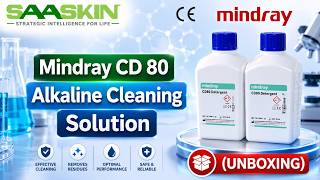 Mindray CD 80 Alkaline Cleaning Solution | Cat No - #105-031433-00 | Medical Analyzer | Reagents |