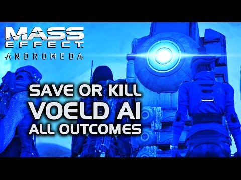 Mass Effect Andromeda - Save or Kill the Voeld AI All Outcomes by FluffyNinjaLlama