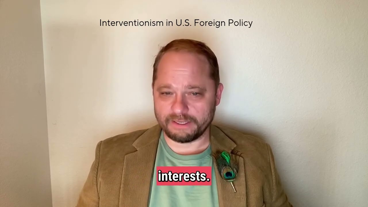 Dr.  Cohen on Interventionism in U S  Foreign Policy