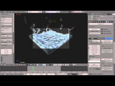 106- Blender Fluid Simulation