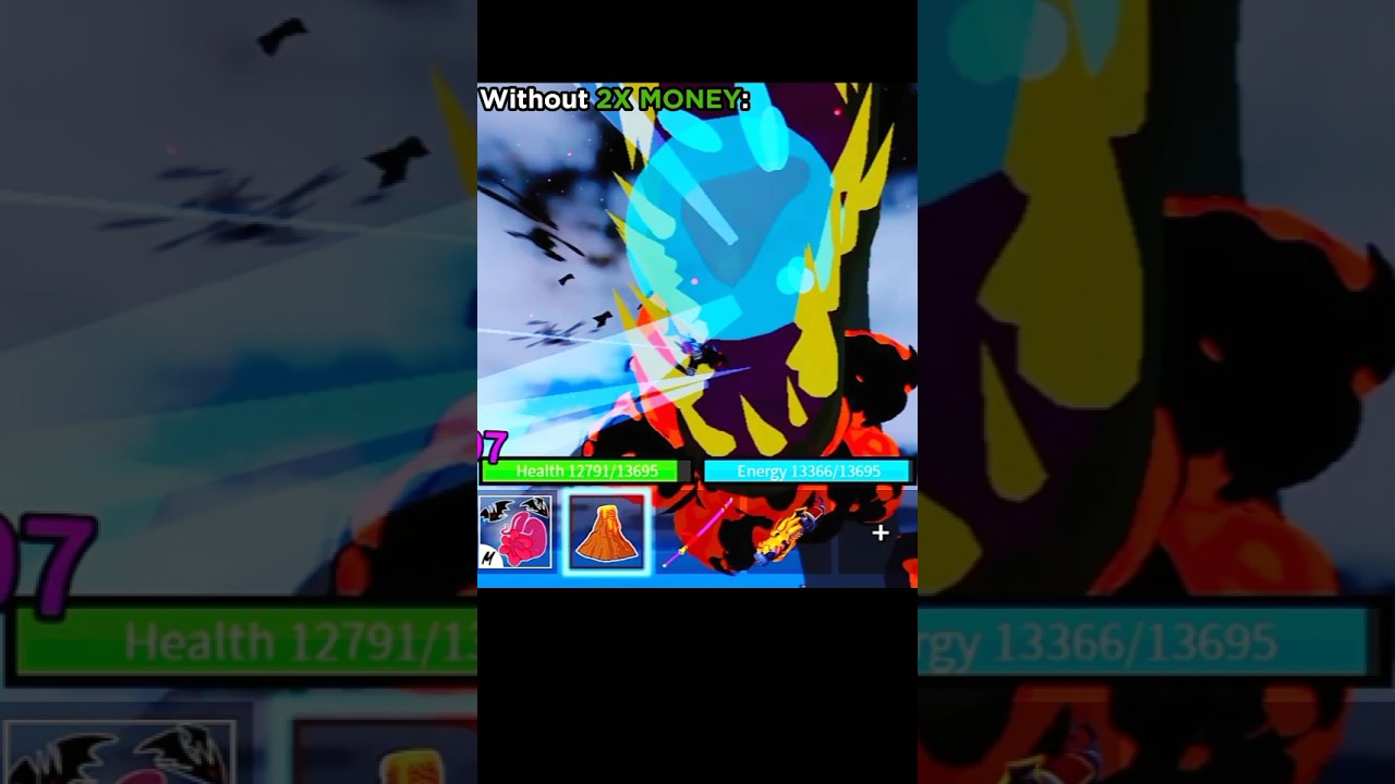 Sea Beast with and without 2X Money💰