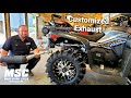 CFMOTO CFORCE 600 Exhaust | Customized & Installed Exhaust (Not the 2up Model)