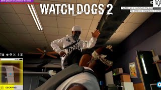 Watch Dogs 2 Epic Co-op Stealth Kills & Takedowns #1