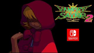 Vampire Savior 2: The Lord of Vampire playthrough (Nintendo Switch, 1CC)